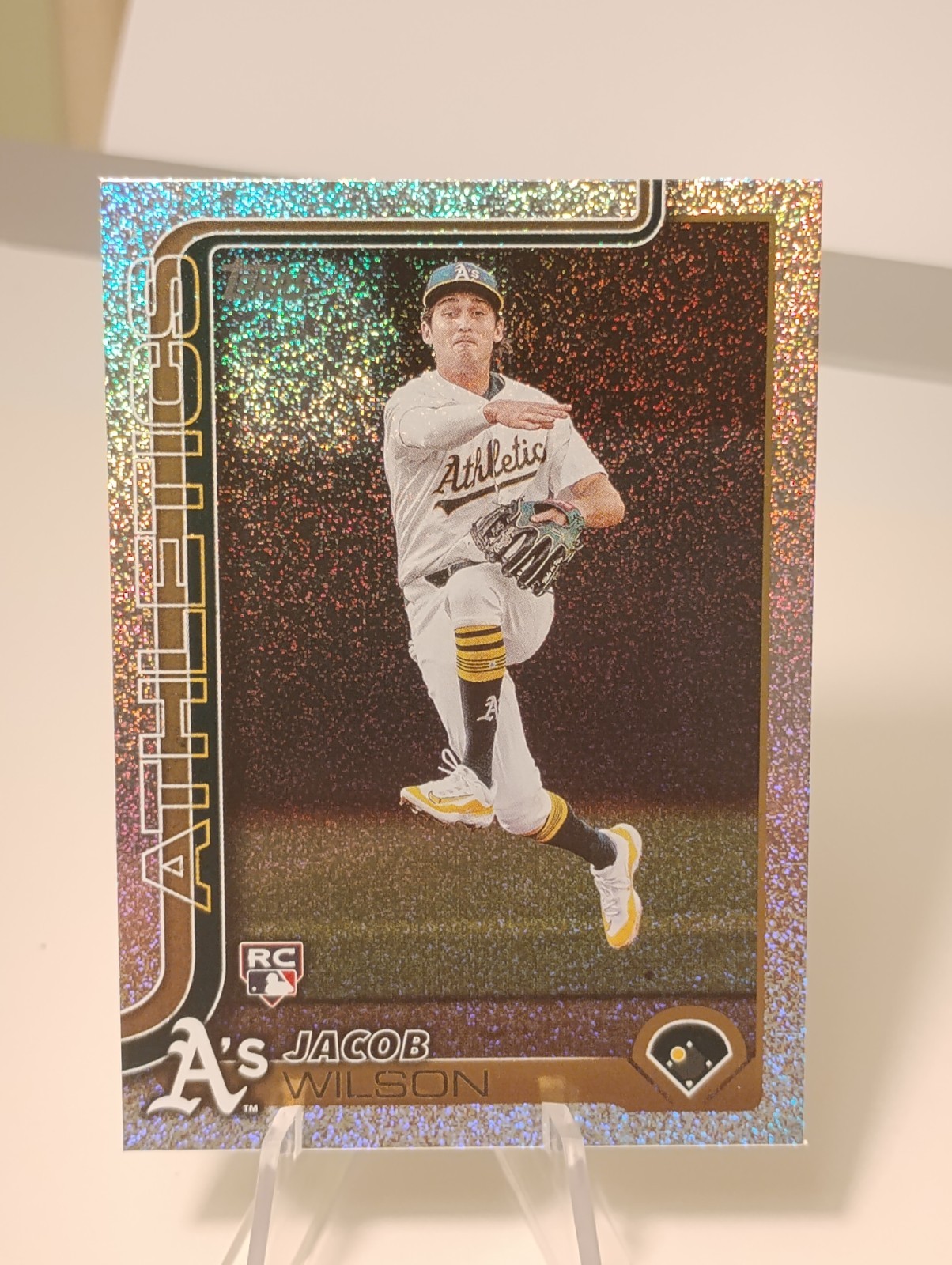 2025 Topps Series 1 - Jacob Wilson #314 Sandglitter (RC)