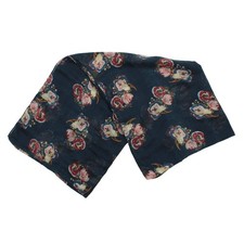 Fat Face Women's Scarf Blue Floral 100% Other Rectangle Scarf