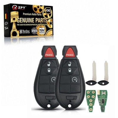 2Keyless Go Smart Remote Key Fob 56046736 for Jeep 2011 2012 2013 Grand Cherokee