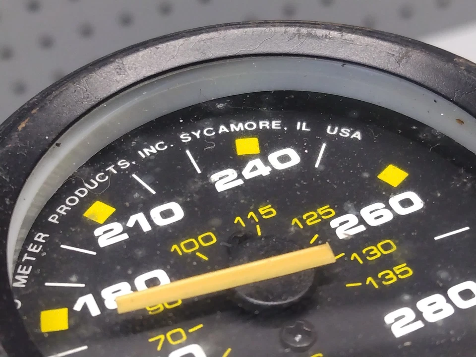 Vtg Auto Meter Products Temperature Auto Gage 2331 °F/°C - Image 4 of 4