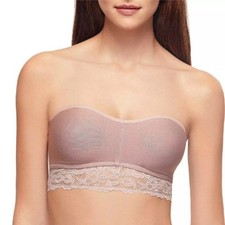 B.tempt'd by Wacoal b.charming Bandeau Strapless Bra Antler Size Small