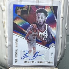 Panini Recon True Potential Blue Lamar Stevens Cavaliers Rookie Auto /49
