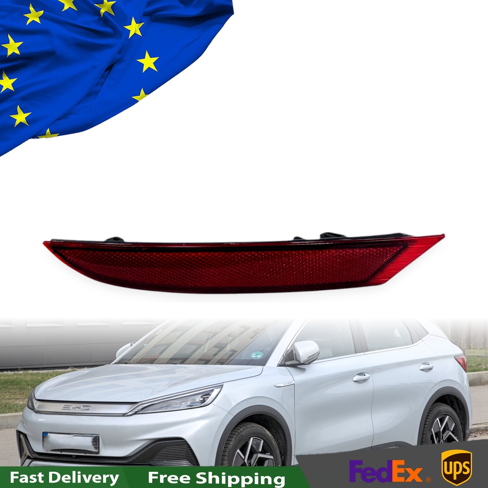 Rear Bumper Reflector For Byd Atto 3 2023-2025 Right