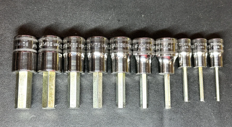 SNAP ON  210EFTAMY  10-Pc Mixed Drive Metric Hex Bit Socket Set (2-10 mm)  USA - Image 4 of 4