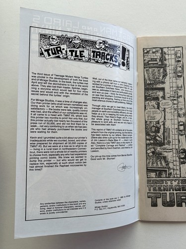 Teenage Mutant Ninja Turtles #3 (1985) 2nd print Mirage Eastman Laird VF range - Picture 6 of 10