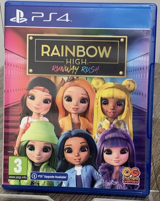 Rainbow High Runway Rush PS4 Sehr Guter Zustand Schneller UK Versand