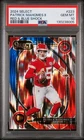 Patrick Mahomes 2024 Select Red and Blue Shock #223 PSA 10
