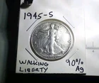 1945S Walking Liberty Half Dollar
