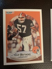 1990 Fleer - Clay Matthews #54
