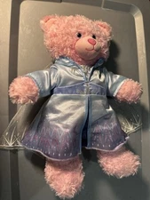 Pink Build A Bear with Elsa Disney Frozen Dress 17" Plush