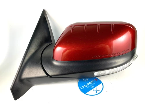 2015 Ford Explorer Limited Side Mirror Ruby Red Blind Spot Left Driver OEM LH