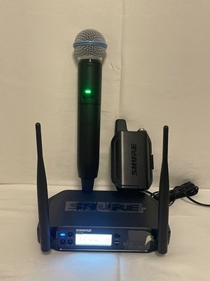 Shure GLXD4+ GLXD2+ Beta58A GLXD1+ Bodypack  2.4 & 5.8 Ghz LEGAL & ANMELDEFREI..