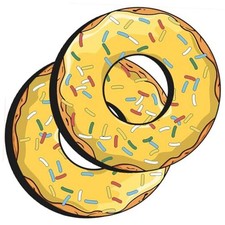 Doughnut Collection - Premium MX BMX Dirt Bike Motorcycle Grip Donuts Yellow