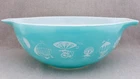 Vintage 1958 Pyrex Balloons 444 Cinderella 4 Quart Mixing Serving Chip Bowl