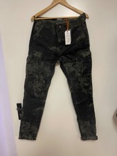 Superdry Surplus Cargo Hose Herren W32 L32 Green Tapered Camo Army Military