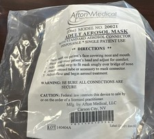 Afton Medical Adult Aerosol Mask 20021