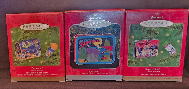 Hallmark Lot of 25 Ornaments from 1980's to 2000's