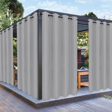 Outdoor Curtains for Patio Waterproof Weatherproof UV Resistant Outside