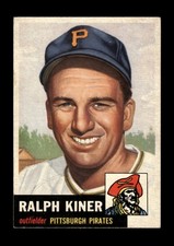 1953 Topps Set-Break #191 Ralph Kiner EX-EXMINT *GMCARDS*
