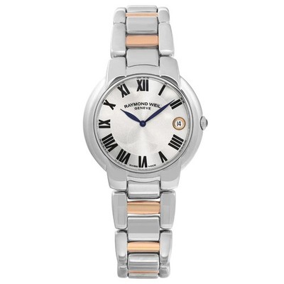 Raymond Weil Jasmine 35mm Steel Silver Dial Ladies Quarts Watch 5235-S5-01659