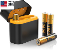 For Meta Quest 2/3/3S Controller Accessories Rechargeable Battery Pack with Char