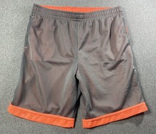 Athletic Works boys' mesh shorts in gray and orange Size XXL 18