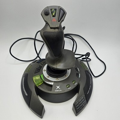 Xbox Classic Thrustmaster Top Gun Fox 2 Pro Controller Joystick Flight Stick