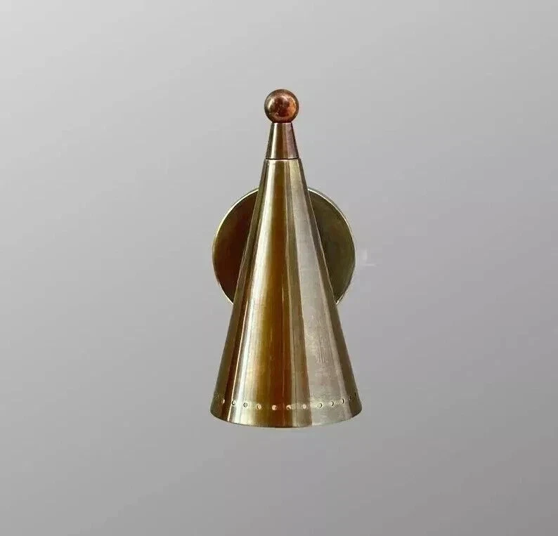 Wall Sconce Modern Style Mid Century Brass Wall Lamp Light Mid Century Fixture - Image 2 of 4