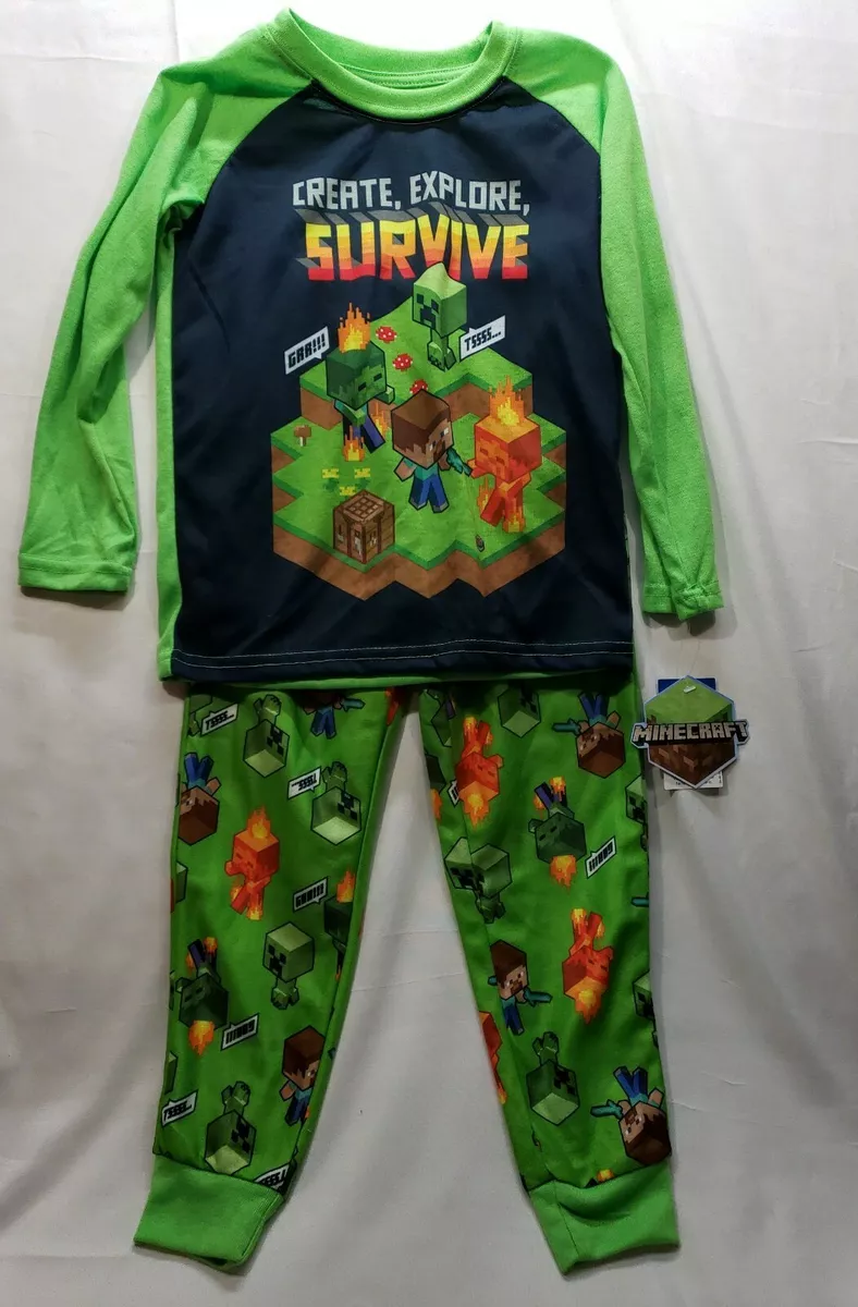 Minecraft pyjamas best and less sale