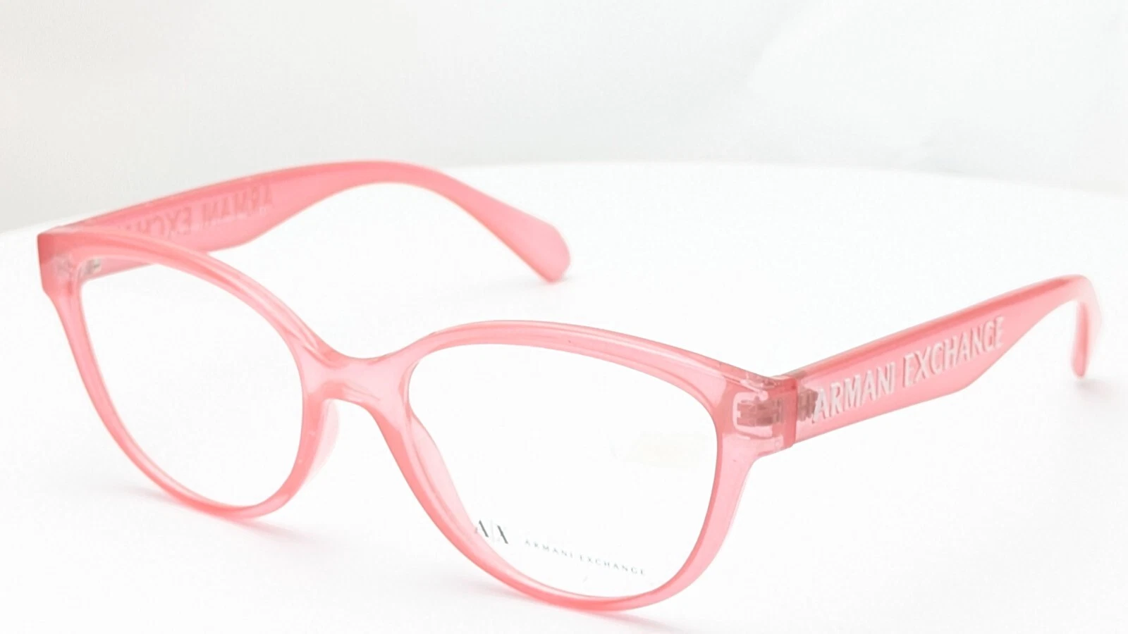 Armani Exchange AX3069 8308 Coral Cat Eye Womens Eyeglasses 53mm