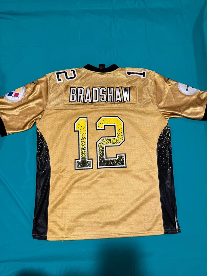 Terry Bradshaw Pittsburgh Steelers Nike Women's Fashion Jersey #12 Size 44 - Image 4 of 4