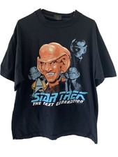 Vintage 1991 Star Trek The Next Generation Single Stitch Tshirt Mens XL USA Made