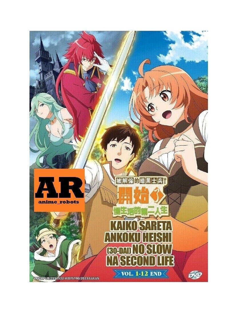 Kaiko Sareta Ankoku Heishi(30-Dai)No Slow Na Second Life (1-12End) Anime DVD