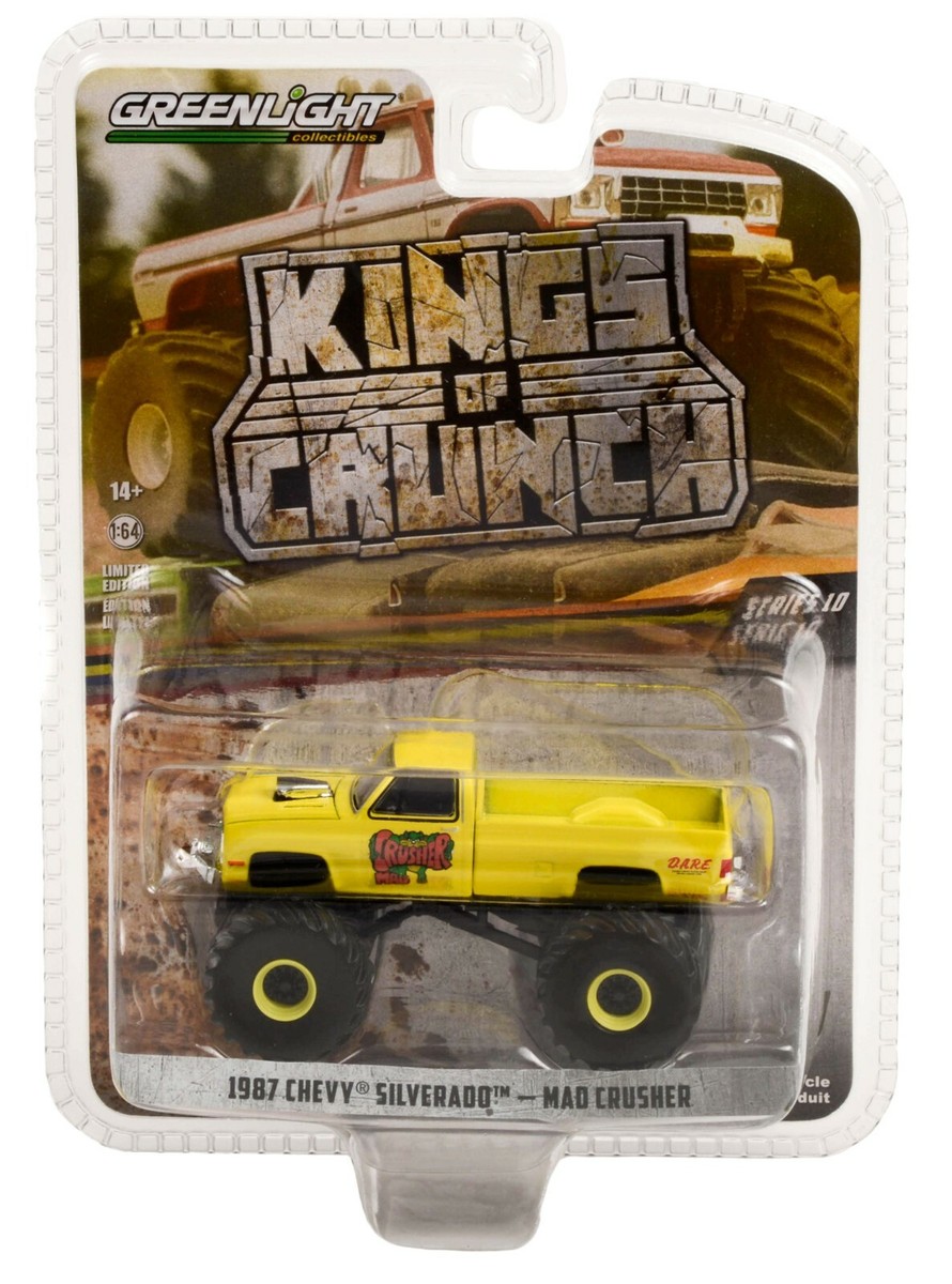 GreenLight *KINGS CRUNCH 10* MAD CRUSHER 1987 Chevy