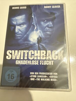 Switchback - Gnadenlose Flucht - Dennis Quaid - DVD - Rar - Uncut - NEU/OVP