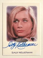 STAR TREK : SALLY KELLERMAN as DR. ELIZABETH DEHNER AUTO CARD RITTENHOUSE