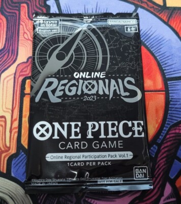 1x ONE PIECE TCG Card Game Online Regional Promo Participation Pack Vol. 1  | eBay