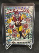 2023 Bowman's Best University Caleb Williams Elements of the Game #ETG-1