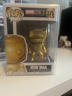 Funko POP! Marvel Studios Iron Man (GOLD) #375