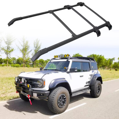 5PCS Long Roof Rack Cross Bar fits for Ford Bronco 2021-2025 Carrier Rail  Racks