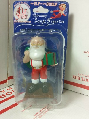 Vintage 2005 An Elf's Story Figurine Santa Claus - PREOWNED - GOOD SHAPE Figure