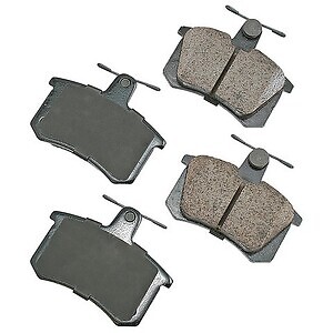 Disc Brake Pad Set-Base Akebono EUR228 FOR AUDI A6 S6 A8 S8 5000