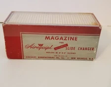Vintage Airequipt Automatic Slide Projector Magazine 2 x 2 36 Slides Changer 