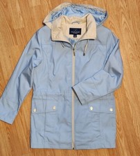 Womens Macintosh New England Blue Hooded Small Jacket