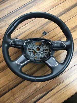2011-2014 Audi A8L Multifunction Leather Steering Wheel w / Pales 4H0419091AC