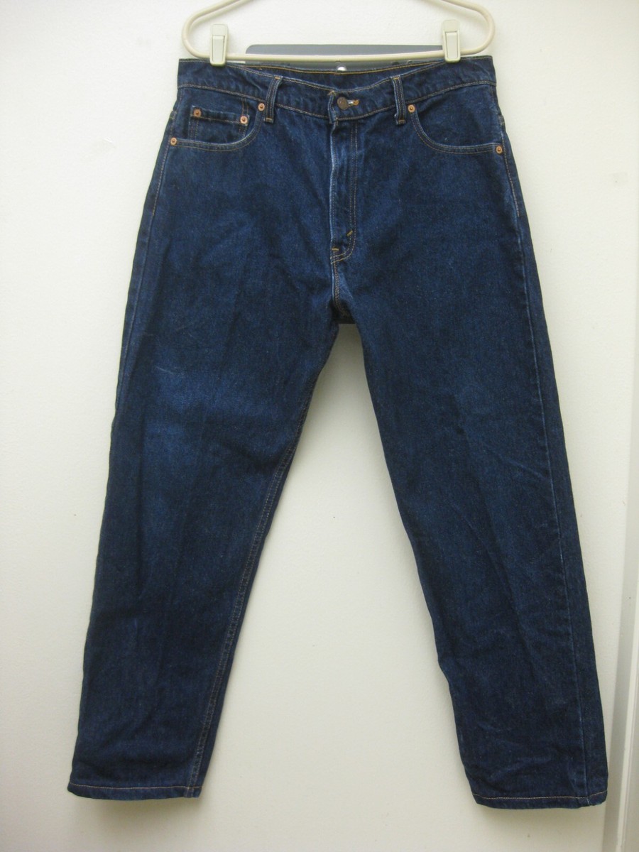 Vintage 90s Levis 555 Guys Fit Straight Leg Sz 15 MED( 34X30) 12 