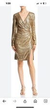 tadashi shoji long sleeve formal dress