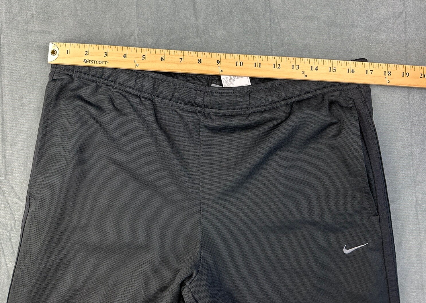 Nike Dri Fit Track Activewear Running Pants Ankle Zip 620067 Mens Sz M