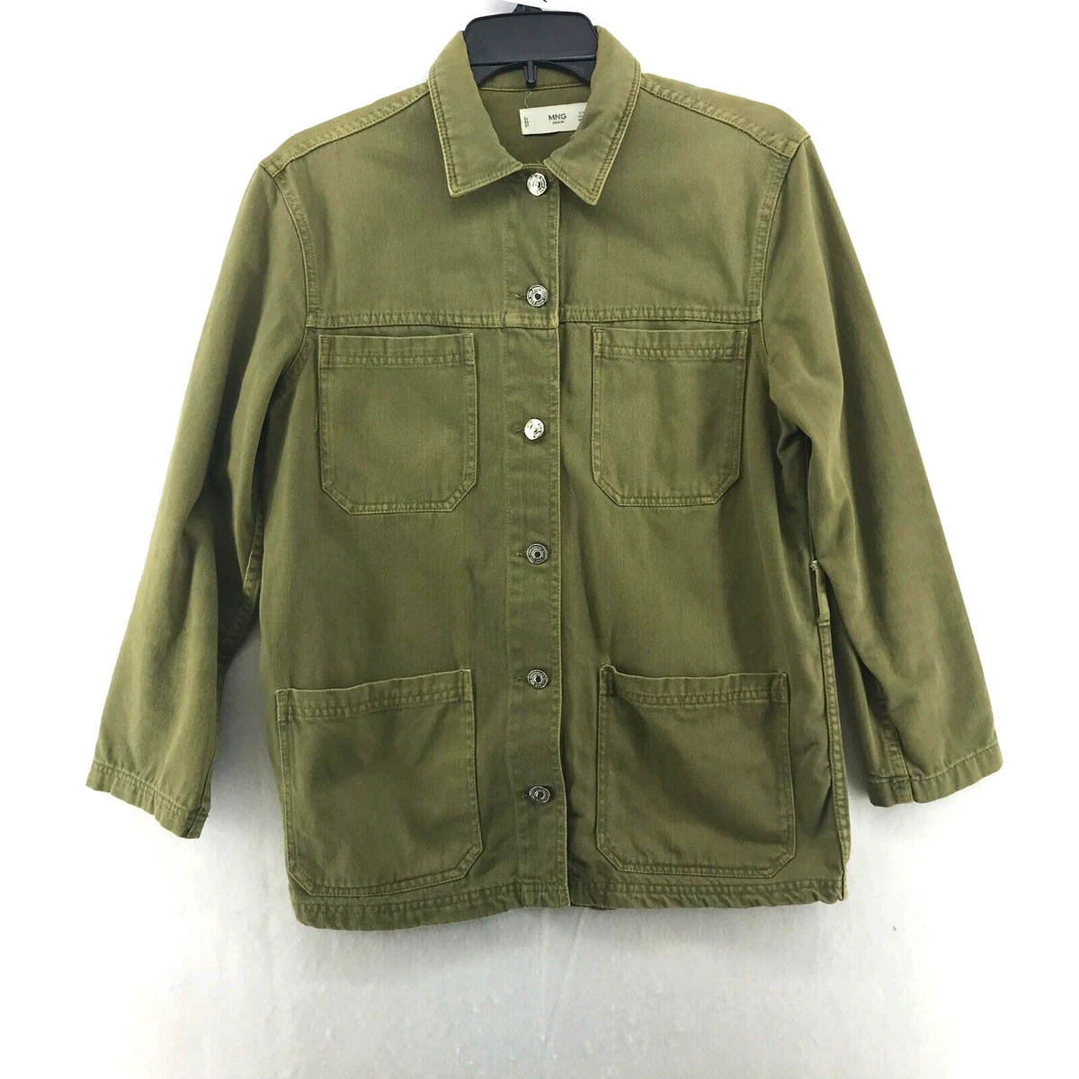 Mango utility best sale jacket