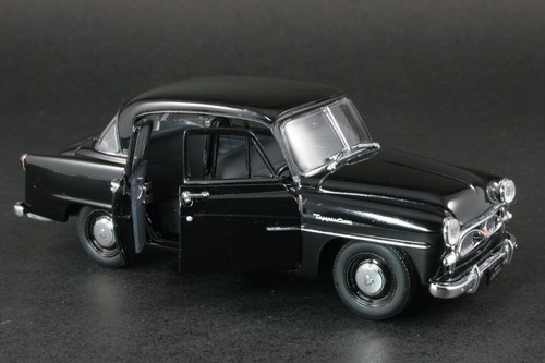 EBBRO 43448 1:43 SCALE 1955 TOYOTA TOYOPET CROWN RS DIE CAST MODEL CAR BLACK - Picture 2 of 3